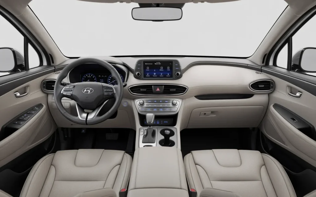 2019 Hyundai Santa Fe Interior
