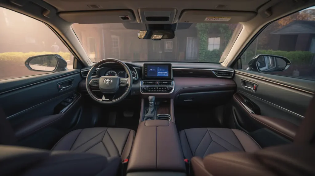 2023 Toyota Crown Platinum Interior 2023 Toyota Crown Platinum Interior
