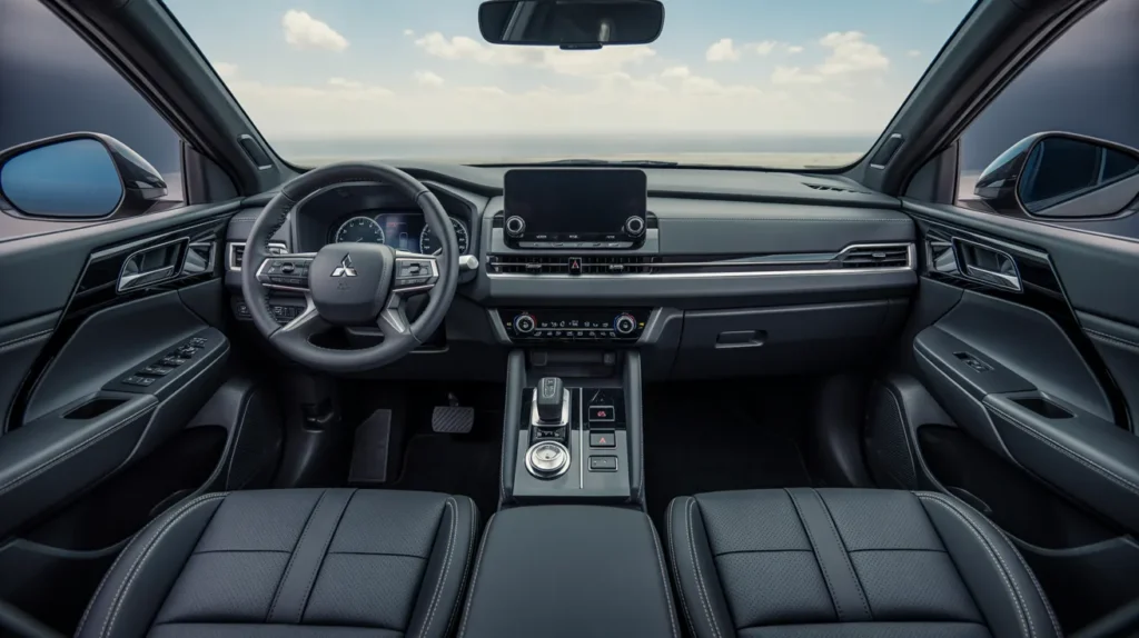 Mitsubishi Outlander interior 2026